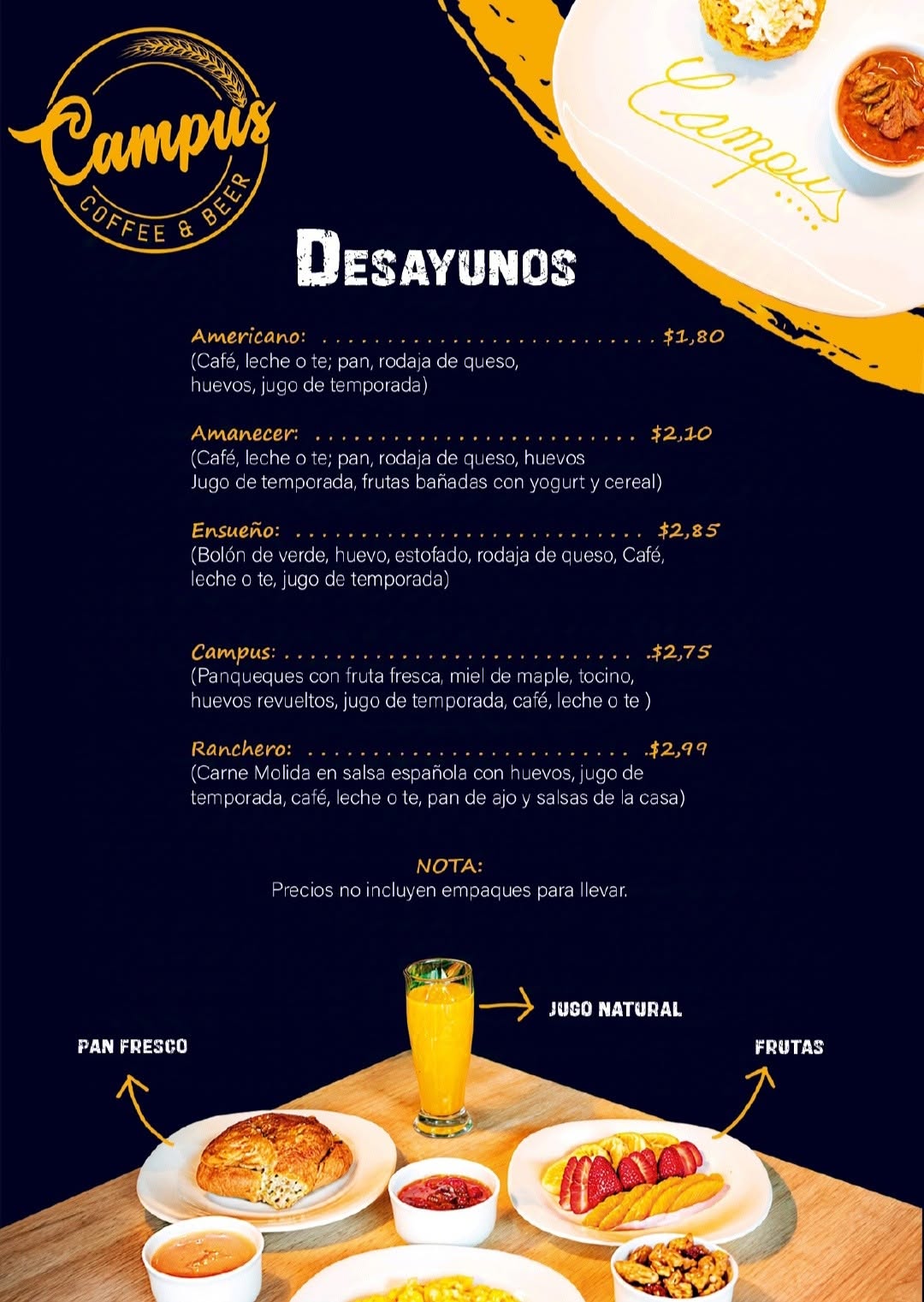 Desayuno Campus